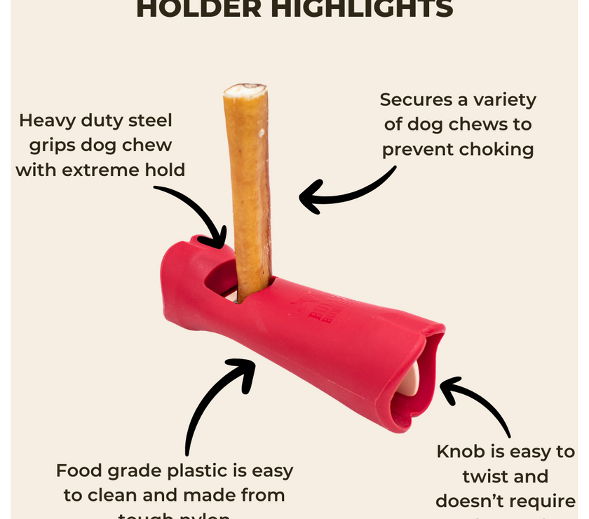 Bully Stick Safety Holder