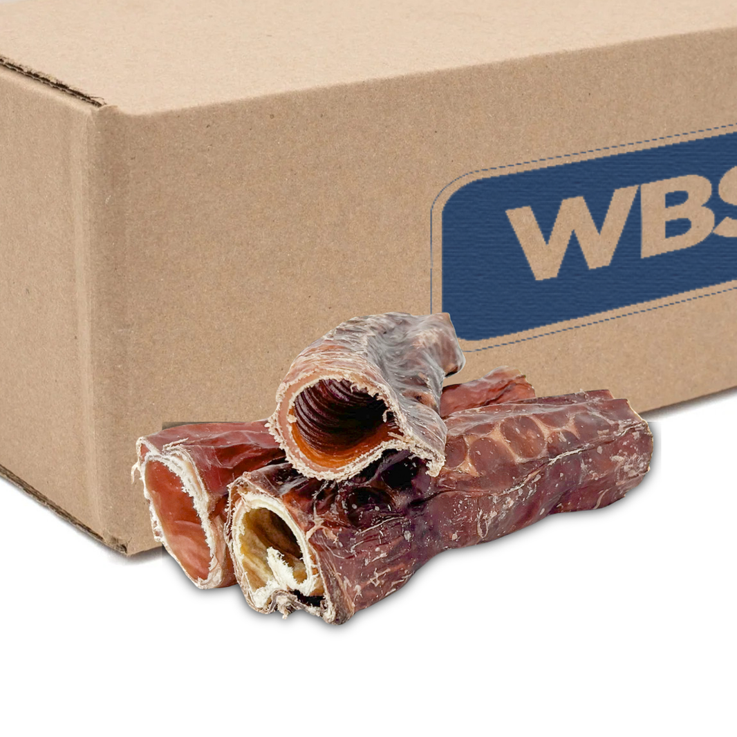 6 Inch Beef Trachea Wrapped in Jerky