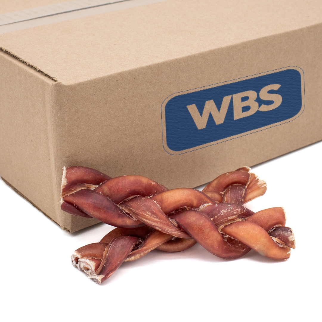 6 Inch Jumbo Braided Bully Stick